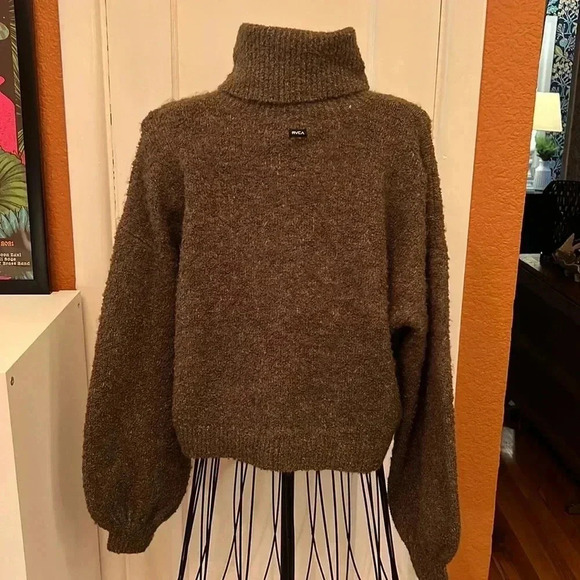 NWT RVCA Farewell Sweater-Sz M - Picture 2 of 9